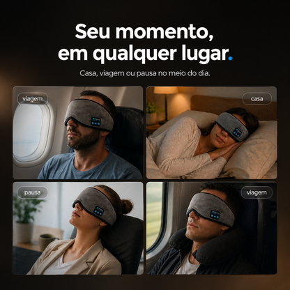 SleepBand® - Máscara de Dormir com Bluetooth